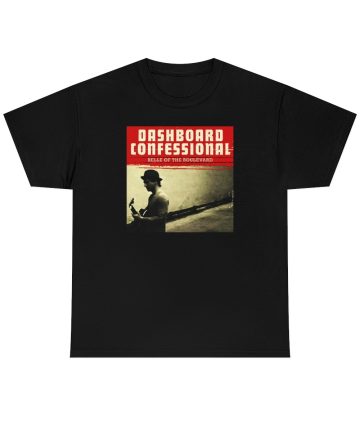 Belle of the Boulevard - Dashboard Confessional tshirt