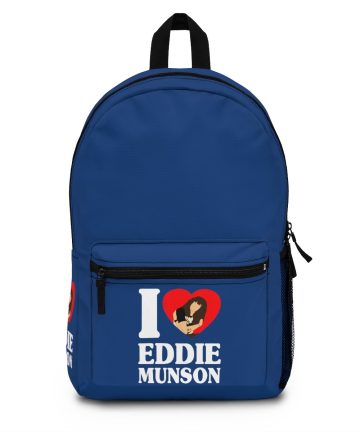I Love Eddie Munson - ST 4 backpack - I Love Eddie Munson - ST 4 bookbag - I Love Eddie Munson - ST 4 merch - I Love Eddie Munson - ST 4 apparel