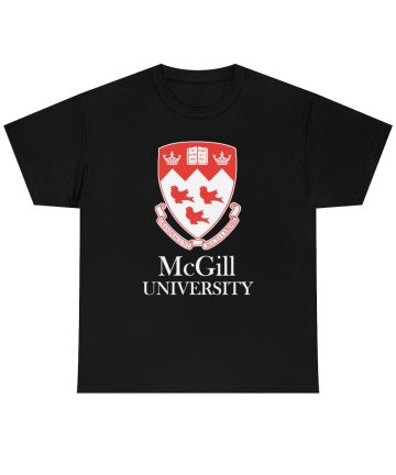 McGill University logo TSHIRT