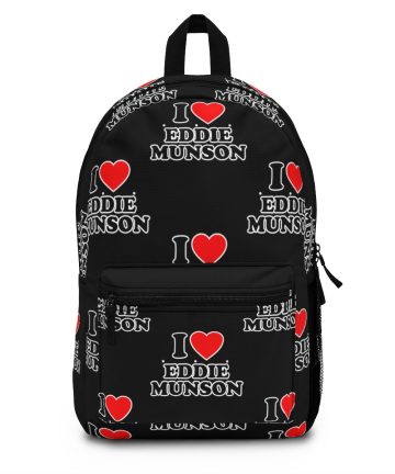 I love Eddie Munson- st4 backpack - I love Eddie Munson- st4 bookbag - I love Eddie Munson- st4 merch - I love Eddie Munson- st4 apparel