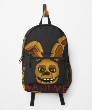 spring bonnie was it me backpack - spring bonnie was it me bookbag - spring bonnie was it me merch - spring bonnie was it me apparel