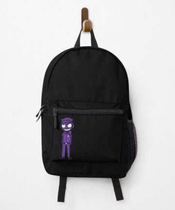 Purple guy - Chibi backpack - Purple guy - Chibi bookbag - Purple guy - Chibi merch - Purple guy - Chibi apparel