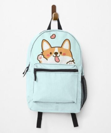 Cute Corgi backpack - Cute Corgi bookbag - Cute Corgi merch - Cute Corgi apparel