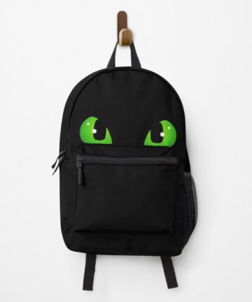 Toothless eyes backpack - Toothless eyes bookbag - Toothless eyes merch - Toothless eyes apparel