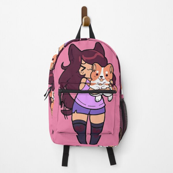 Buy Aphmau Cute with her Dog Backpack ⋆ NEXTSHIRT