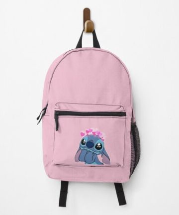 Cute love sick stitch backpack - Cute love sick stitch bookbag - Cute love sick stitch merch - Cute love sick stitch apparel