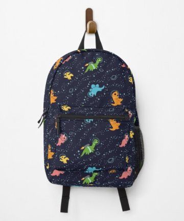 Dinosaurs In Space Pattern backpack - Dinosaurs In Space Pattern bookbag - Dinosaurs In Space Pattern merch - Dinosaurs In Space Pattern apparel