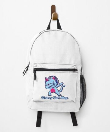 Gravycatman gamer backpack - Gravycatman gamer bookbag - Gravycatman gamer merch - Gravycatman gamer apparel