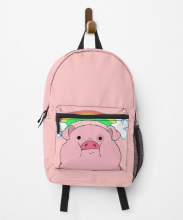 Gravity Falls Waddles Pig backpack - Gravity Falls Waddles Pig bookbag - Gravity Falls Waddles Pig merch - Gravity Falls Waddles Pig apparel