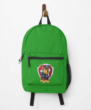 Paw Patrol Chase backpack - Paw Patrol Chase bookbag - Paw Patrol Chase merch - Paw Patrol Chase apparel