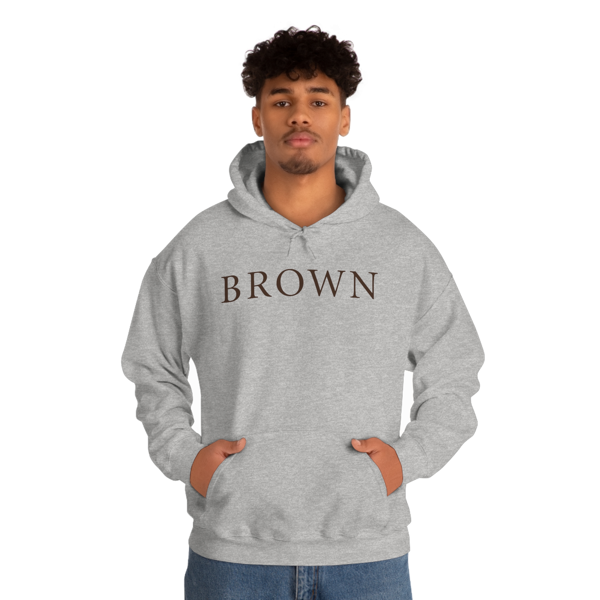 Get It Now Brown University Logo Hoodie 