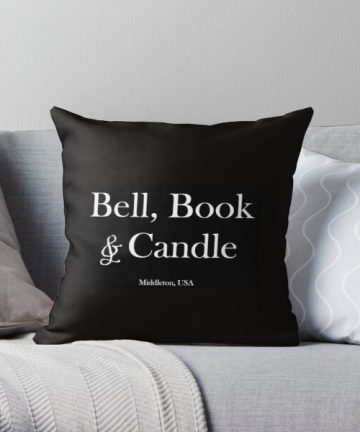 Bell, Book & Candle, Good Witch pillow - Bell, Book & Candle, Good Witch merch - Bell, Book & Candle, Good Witch apparel