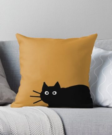 Black Cat(s) pillow - Black Cat(s) merch - Black Cat(s) apparel