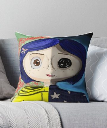 Coraline Collection pillow - Coraline Collection merch - Coraline Collection apparel