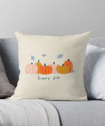 Fall Pumpkins pillow - Fall Pumpkins merch - Fall Pumpkins apparel