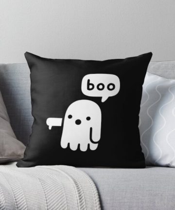 Ghost Of Disapproval pillow - Ghost Of Disapproval merch - Ghost Of Disapproval apparel