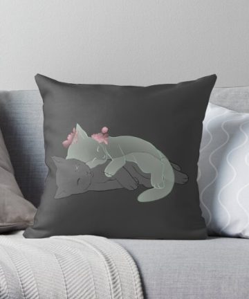 Guardian Kitten pillow - Guardian Kitten merch - Guardian Kitten apparel