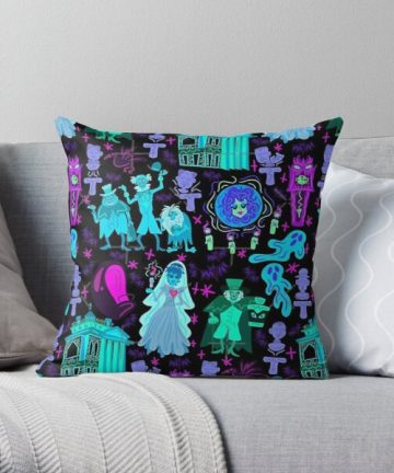 Haunted Mansion pillow - Haunted Mansion merch - Haunted Mansion apparel