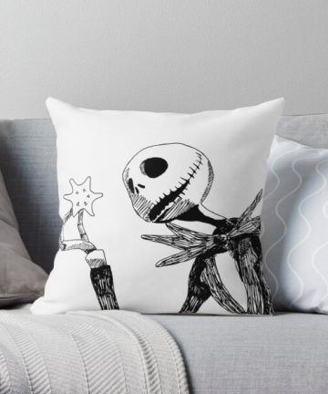 Jack - The nightmare before christmass pillow - Jack - The nightmare before christmass merch - Jack - The nightmare before christmass apparel
