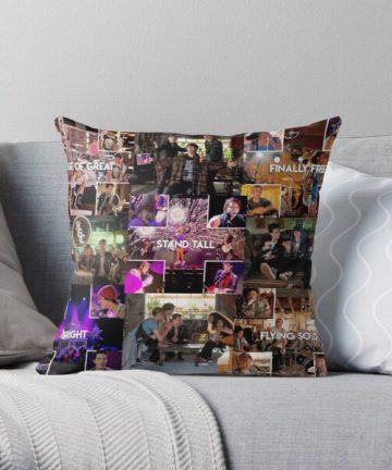 Julie and The Phantoms collage pillow - Julie and The Phantoms collage merch - Julie and The Phantoms collage apparel
