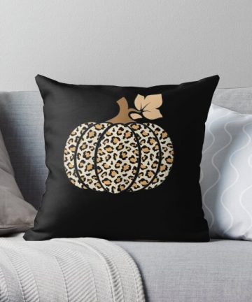 Pumpkin Leopard Print pillow - Pumpkin Leopard Print merch - Pumpkin Leopard Print apparel