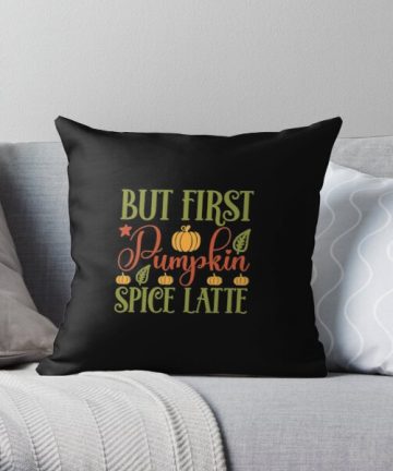Pumpkin Spice Latt pillow - Pumpkin Spice Latt merch - Pumpkin Spice Latt apparel