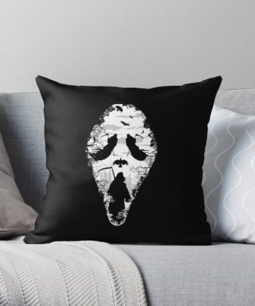 Scary pillow - Scary merch - Scary apparel
