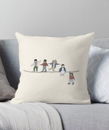 Stranger Things: The Acrobats and the Fleas pillow - Stranger Things: The Acrobats and the Fleas merch - Stranger Things: The Acrobats and the Fleas apparel