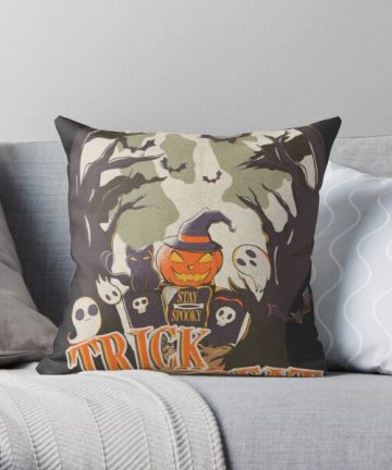 Trick or Treat pillow - Trick or Treat merch - Trick or Treat apparel
