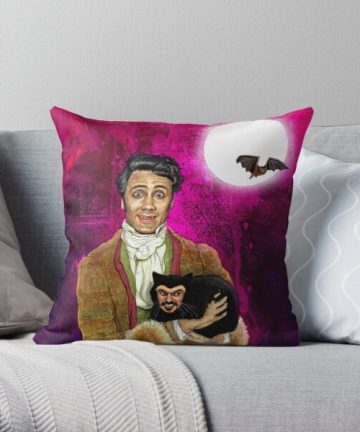 Vampstyle (What We Do In The Shadows) pillow - Vampstyle (What We Do In The Shadows) merch - Vampstyle (What We Do In The Shadows) apparel