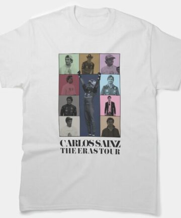 Carlos Sainz ft. The Eras Tour T-Shirt