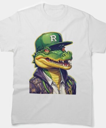 Crocodile Rap - Hip Hop Animal T-Shirt