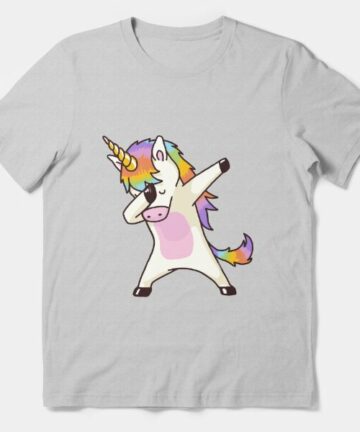 Dabbing Unicorn Hip Hop Dab Pose T-Shirt