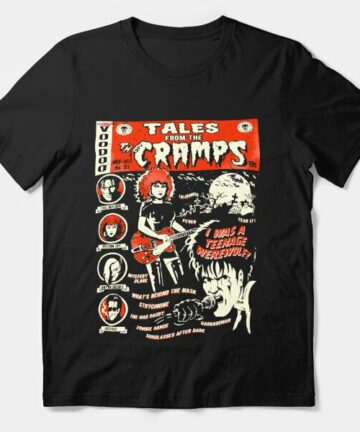 I Was a Teenage Werewolf - The Cramps T-Shirt