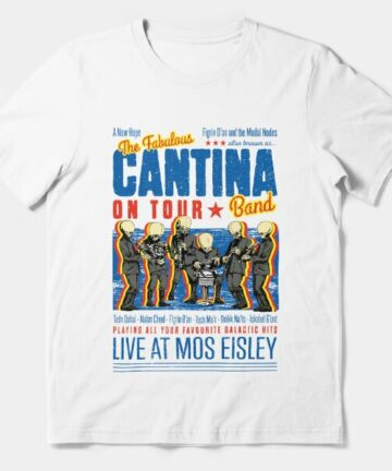 Live At Mos Eisley - Cantina Band T-Shirt
