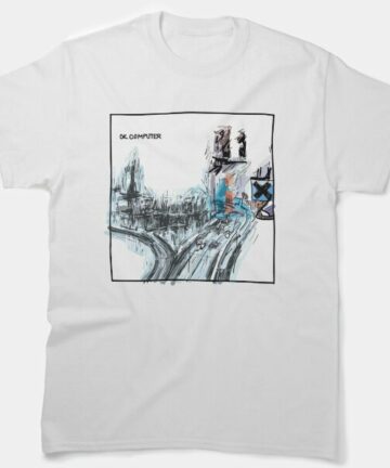 OK Computer - Radiohead band T-Shirt