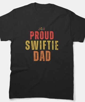Proud Swiftie Dad Retro T-Shirt