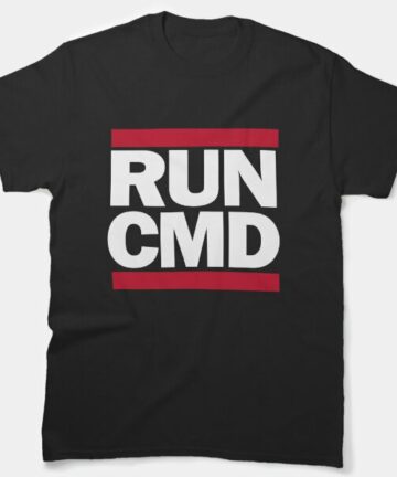 RUN CMD Parody Classic T-Shirt