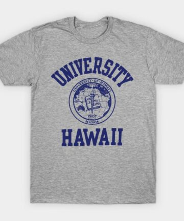 80's Vintage university Hawaii apparel T-Shirt