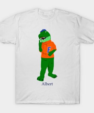 Albert Florida Gators Drawing T-Shirt