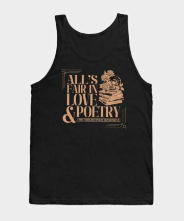All's Fair In Love And Poetry The TTDP Album Tank Top