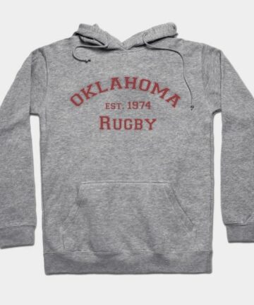 Arched Rugby Oklahoma Hoodie