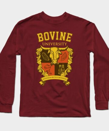 Bovine University Long Sleeve T-Shirt