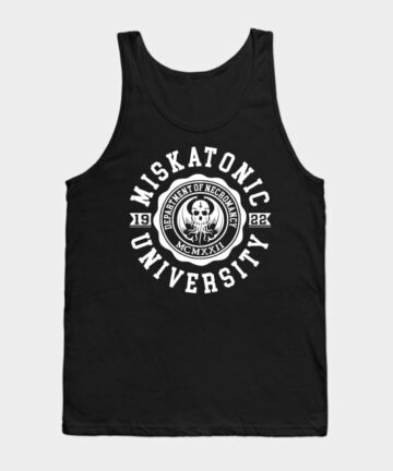 CTHULHU - MISKATONIC UNIVERSITY - LOVECRAFT Tank Top