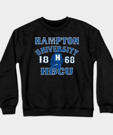 Hampton 1868 University Apparel Crewneck Sweatshirt