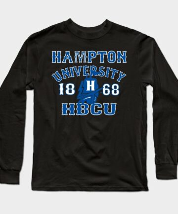 Hampton 1868 University Apparel Long Sleeve T-Shirt