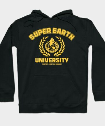 Helldivers 2 Super Earth University Hoodie