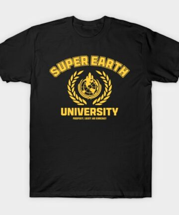 Helldivers 2 Super Earth University T-Shirt