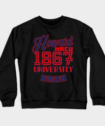 Howard 1867 University Apparel Crewneck Sweatshirt