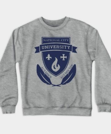 Lena Luthor's National City University Sweater Crewneck Sweatshirt